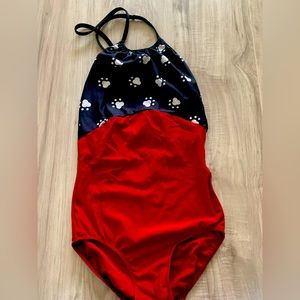 Eleve Paw Print Leotard